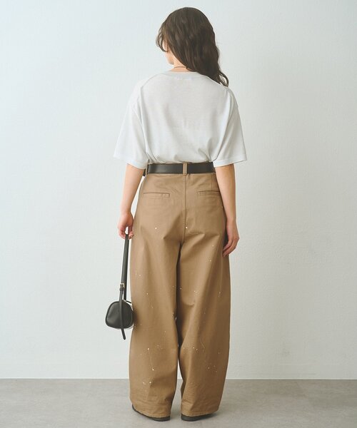 ニット セーター ラメニットTEE レディースの画像