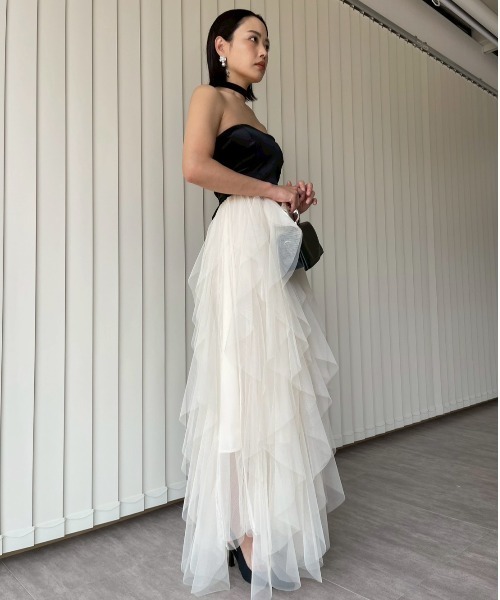 AMAIL（アマイル） ドレス Ethereal Tulle Dress : ZOZOTOWN Yahoo!店