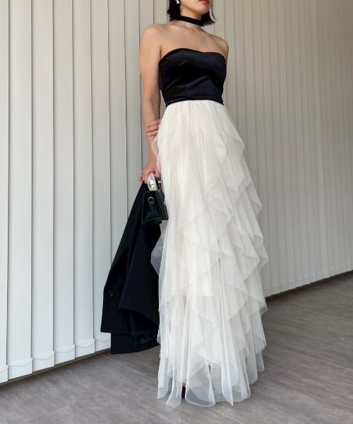 AMAIL（アマイル） ドレス Ethereal Tulle Dress : ZOZOTOWN Yahoo!店 