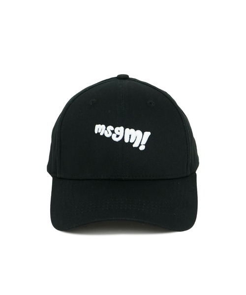 キャップ 帽子 MSGM KIDS ”MSGM!” 刺繍キャップ キッズ 子供 男の子 女の子の画像