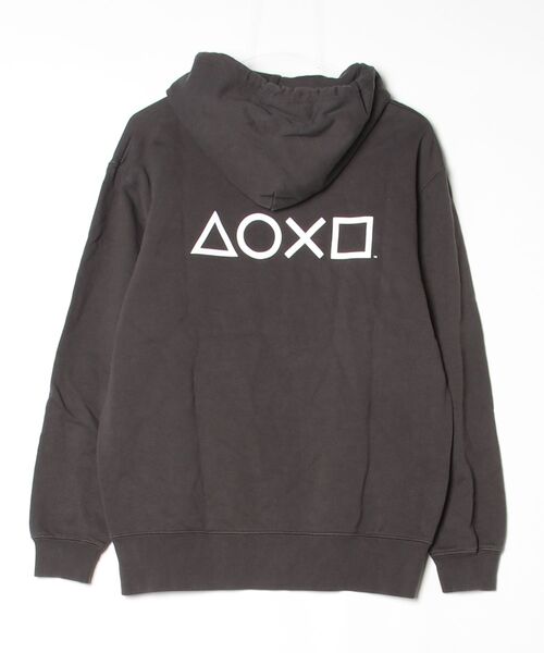 「BEAMS T」 プルオーバーパーカー L ブラウン メンズ_画像2
