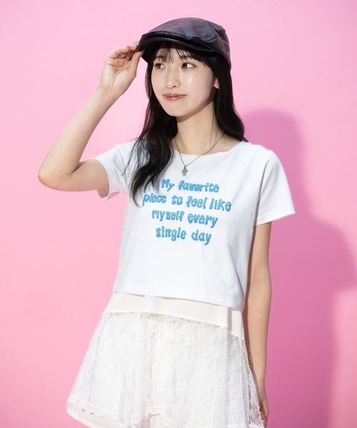 JEANASIS（ジーナシス） tシャツ 「みさみさ企画・選べる着丈 