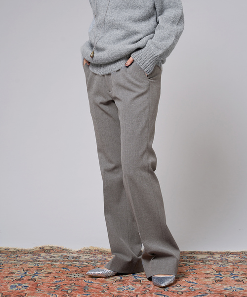 「IENA LA BOUCLE」 ブーツカットパンツ 40 ブラック レディース_画像9