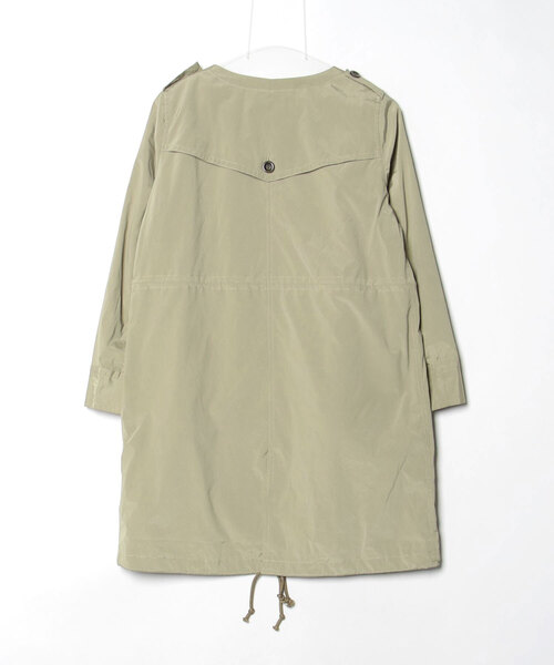 「Spick & Span」 ミリタリーコート 36 ベージュ レディース_画像2