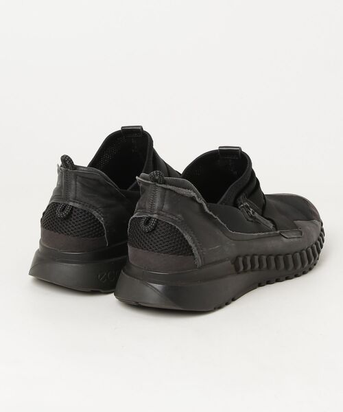 「ECCO」 ローカットスニーカー 42 ブラック メンズ_画像2