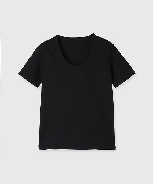 「anuans」 半袖Tシャツ SMALL ネイビー レディース_画像3