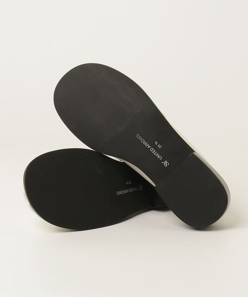 「SY UNITED ARROWS」 シューズ 23.5cm レッド レディース_画像3