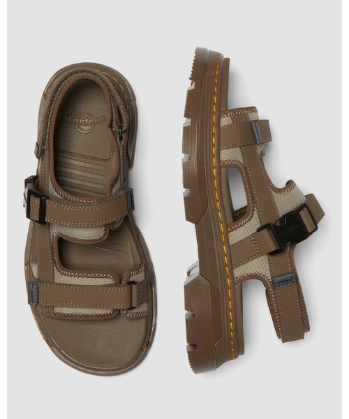「Dr. Martens」 フラットサンダル UK7 ブラウン レディース_画像2
