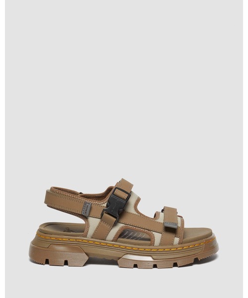 「Dr. Martens」 フラットサンダル UK7 ブラウン レディース_画像9