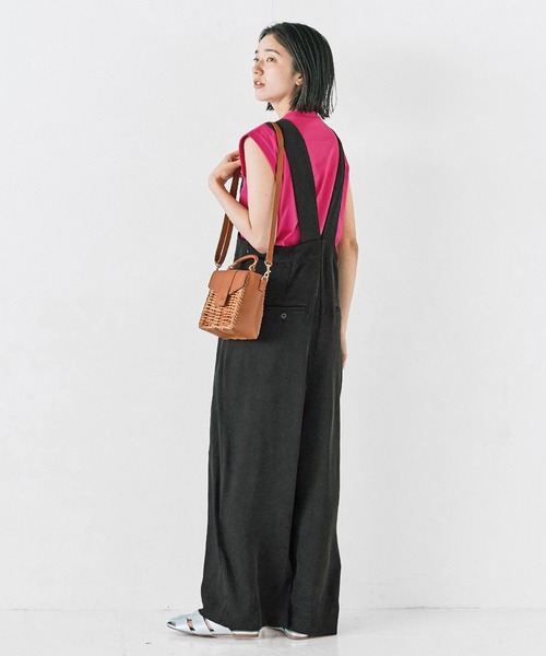 「avecmoi」 オールインワン LARGE ブラック レディース_画像5