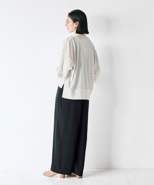 「avecmoi」 オールインワン LARGE ブラック レディース_画像7