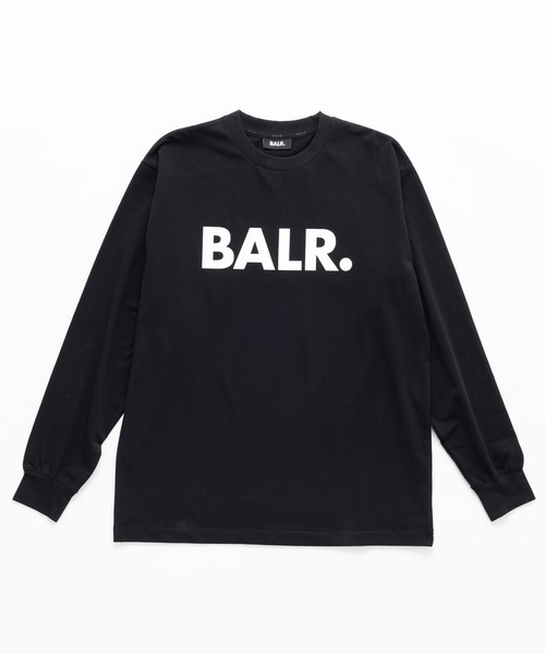 BALR. ロンT XL BALR.（ボーラー） 長袖Tシャツ X-LARGE ブラック メンズ : ZOZOTOWN