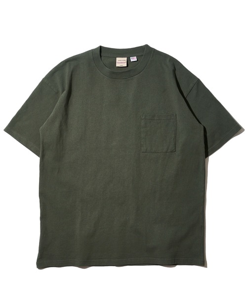 「Goodwear」 半袖Tシャツ MEDIUM ネイビー メンズ_画像2
