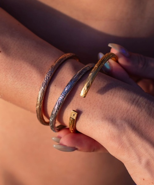 IRIEBEACH バングル　ハワイアンジュエリー IRIEBEACH（アイリービーチ） バングル one lap bangle/「ハワイアン