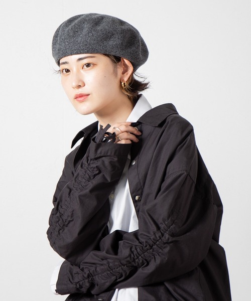RACAL（ラカル） 帽子 ベレー帽 Standard Wool Basque Beret