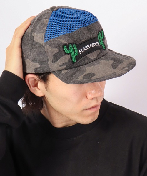 FLASH PACKER（フラッシュパッカー） メッシュキャップ キャップ 帽子
