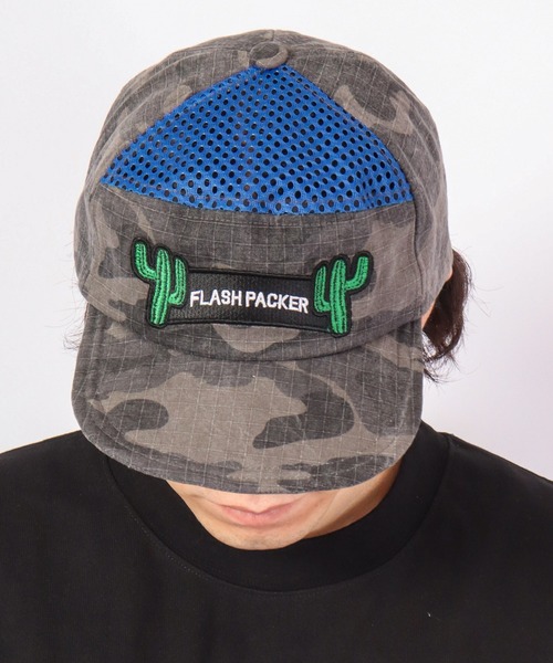 FLASH PACKER（フラッシュパッカー） メッシュキャップ キャップ 帽子