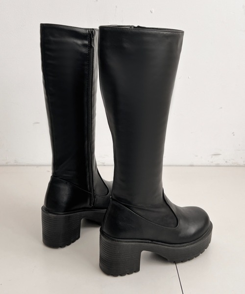 Shoes in Closet（シュークロ） ブーツ 軽量厚底 ヒールアップ