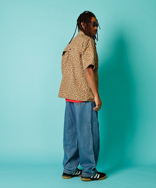 BURLAP OUTFITTER（バーラップアウトフィッター） シャツ S/S HALF ZIP