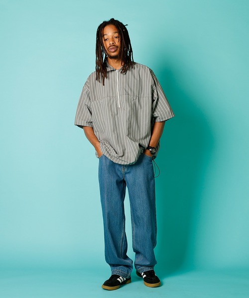 Penguin by Munsingwear ハーフジップ スウェットシャツ