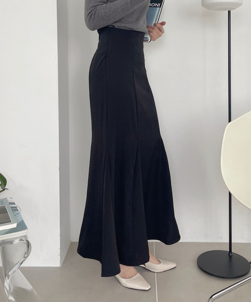 Ada. スカート シワになりにくい 美シルエット フレア マーメイド