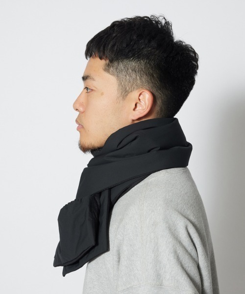 スノーピークと大判起毛ストール オンライン限定】Washable Wool Stole One Black(EC-AC