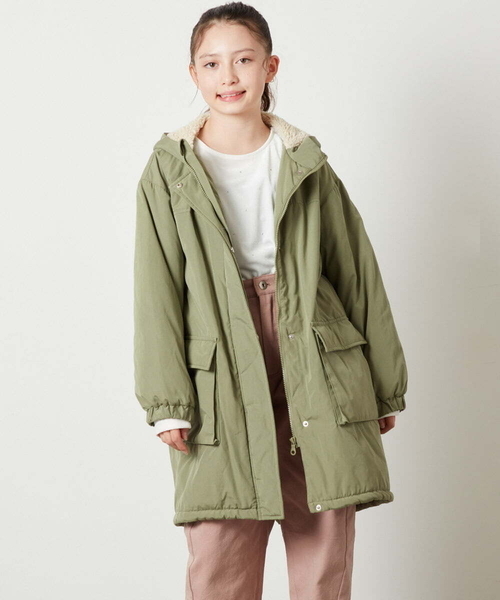 a.v.v（アー・ヴェ・ヴェ） モッズコート コート 「100-130」裏ボア