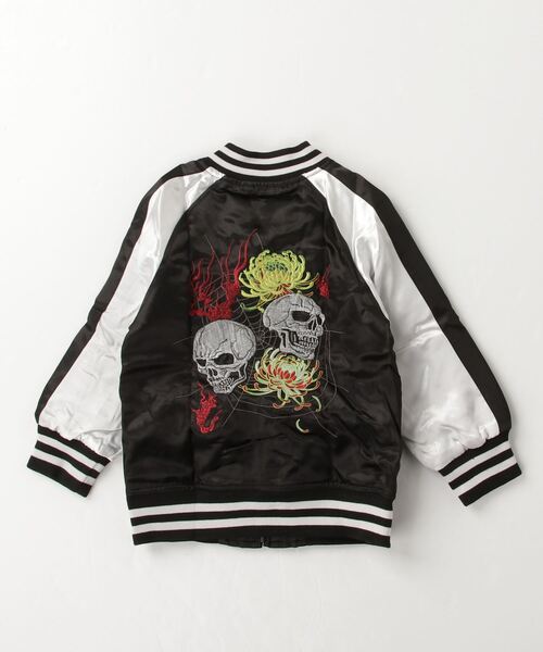 ZIーON（ジーオン） スタジャン アウター 刺繍入りスカジャン キッズ