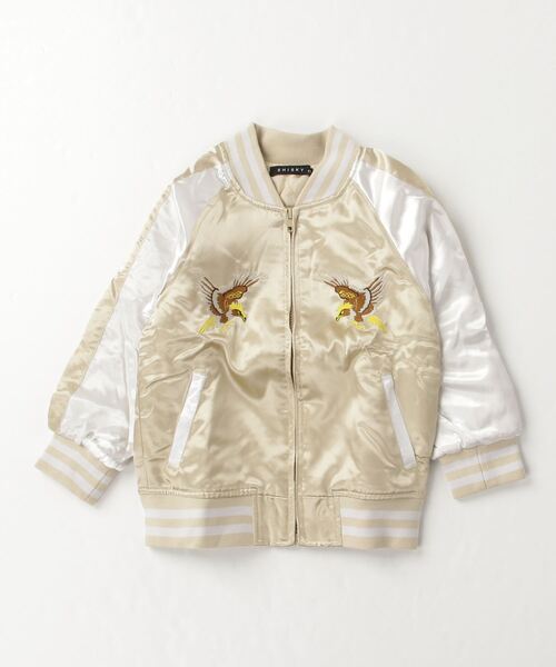 ZIーON（ジーオン） スタジャン アウター 刺繍入りスカジャン キッズ