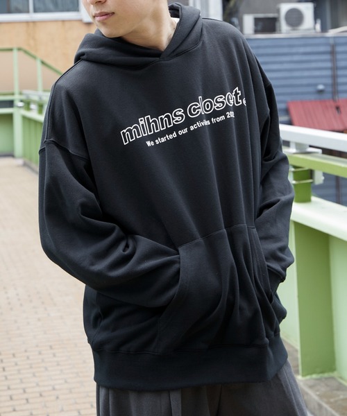 AMI 23AW ロゴパッチ シアリング パーカー AMI 23AW ロゴパッチ シアリング パーカー (AMI PARIS/パーカー