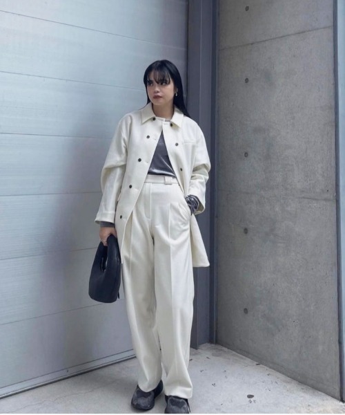 Ameri パンツ UND SUPERIOR WOOL PANTS レディース : ZOZOTOWN