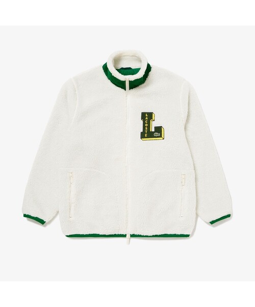 LACOSTE（ラコステ） カーディガン Lワッペンシェルパフリース