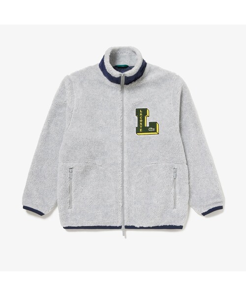 LACOSTE（ラコステ） カーディガン Lワッペンシェルパフリース