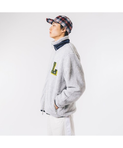 LACOSTE（ラコステ） カーディガン Lワッペンシェルパフリース