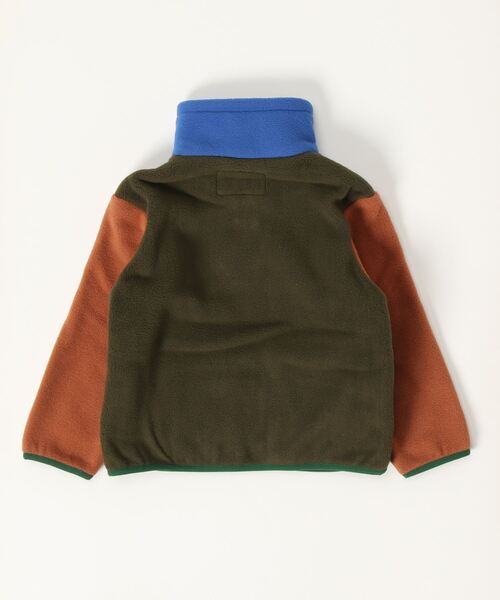 BOBO CHOSES ブルゾン アウター Color block polar fleece