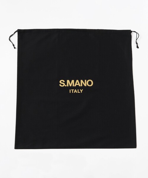 トートバッグ S.MANO / フラット トートバッグ メンズの画像