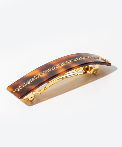 ❁ALEXANDRE DE PARISベビーパール バレッタ バレッタ (8 cm)｜ALEXANDRE DE PARIS（アレクサンドル ドゥ パリ）