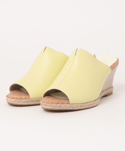【美品】HIMIKO ヒミコ 編み込みサンダル 24 パンプス ミュール 極美品 HIMIKO ヒミコ 編み込みサンダル パンプス ミュール 23.5