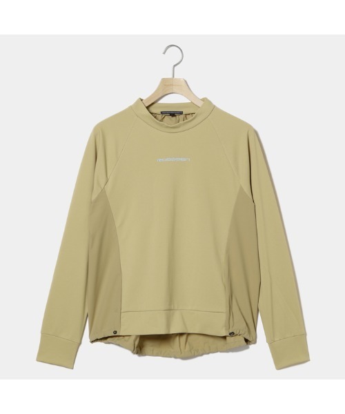 「Rosasen/GOLF」カノコ裏パイル×タフタプルオーバー レディース