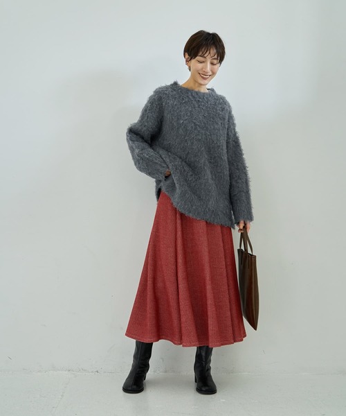 STYLE DELI（スタイルデリ） ロング スカート 「Made in JAPAN」ニット 