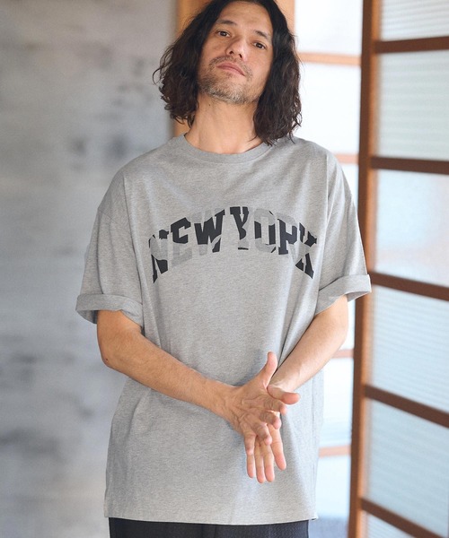 CAMBIO tシャツ mt8925- ビッグシルエットプリントTシャツ（NEW