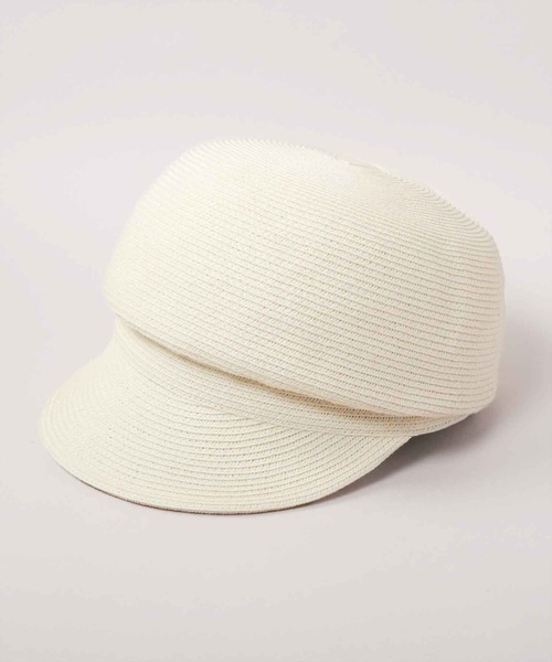 CA4LA（カシラ） uvカット 帽子 キャスケット WASHABLE BRAID CAS7