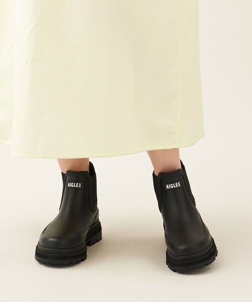 25～25.5㎝★美品 AIGLEレインブーツ40 エーグル ラバーブーツ 長靴 AIGLE（エーグル） レインブーツ レディース レディース エーグラン