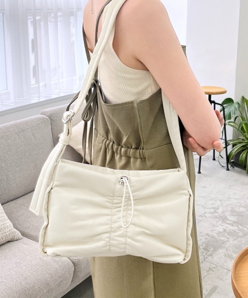 ショルダーバッグ バッグ ドロストショルダーバッグ レディース  