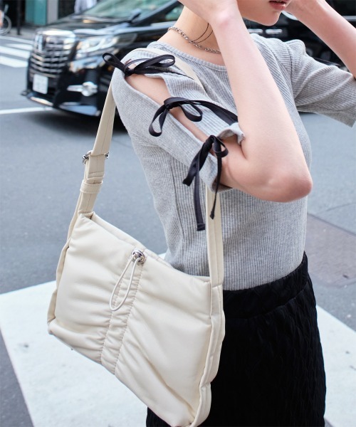 GLOWNY CHICA MINI BAG ショルダーバッグ グレー　ドロスト ☆2023SS新作☆glowny☆CHICA MINI BAG (GLOWNY/ショルダー