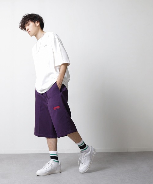 THRASHER（スラッシャー） ワイドパンツ ハーフパンツ チノパン 短パン