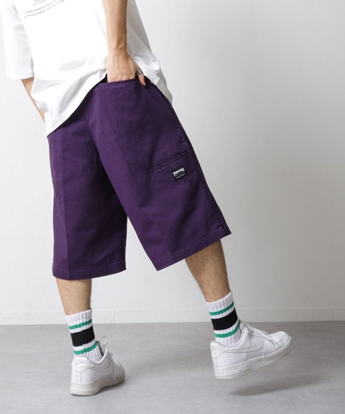 THRASHER（スラッシャー） ワイドパンツ ハーフパンツ チノパン 短パン