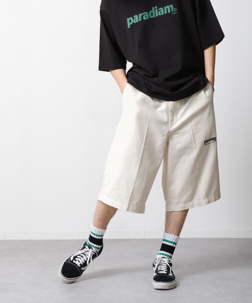 THRASHER（スラッシャー） ワイドパンツ ハーフパンツ チノパン 短パン