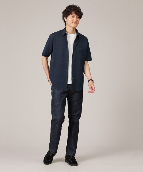 【チーバくん2.0さま専用】サッカージャージ ストライプシャツ TAKEO KIKUCHI シャツ 「抗菌防臭」サッカージャージ ストライプ