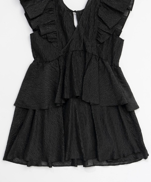 ブラウス シャツ Jacquard Tunic/ジャガードチュニック「MAISON SPECIAL/メゾンスペシャル」 レディース MAISON SPECIAL ブラウス シャツ Jacquard Tunic/ジャガード